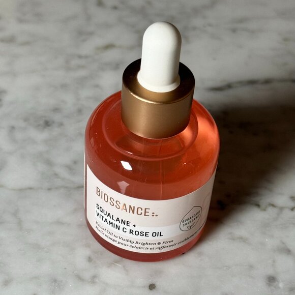 Biossance Squalane + Vitamin C Rose Oil | NEW SKINCARE - Picture 2 of 2